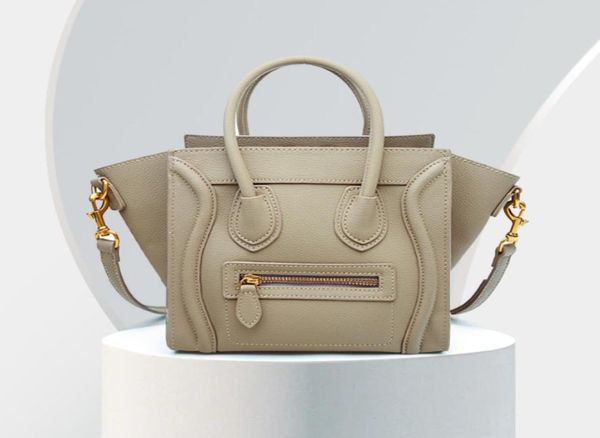 leather women039s bag highgrade smiling face bag wings fashion temperament single shoulder messenger handbag5436448